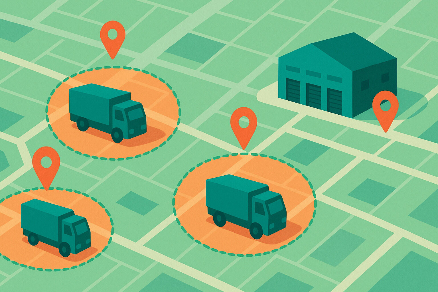 Geofencing voor Locatiegebaseerde Logistiek